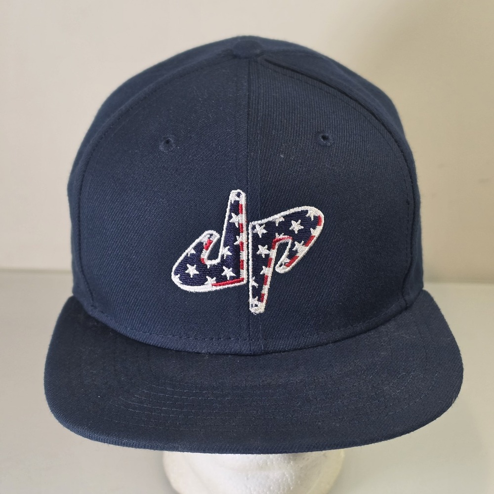 Dude Perfect Hat USA Flag Logo Navy Blue New Era 9Fifty Adjustable Snapback Hat